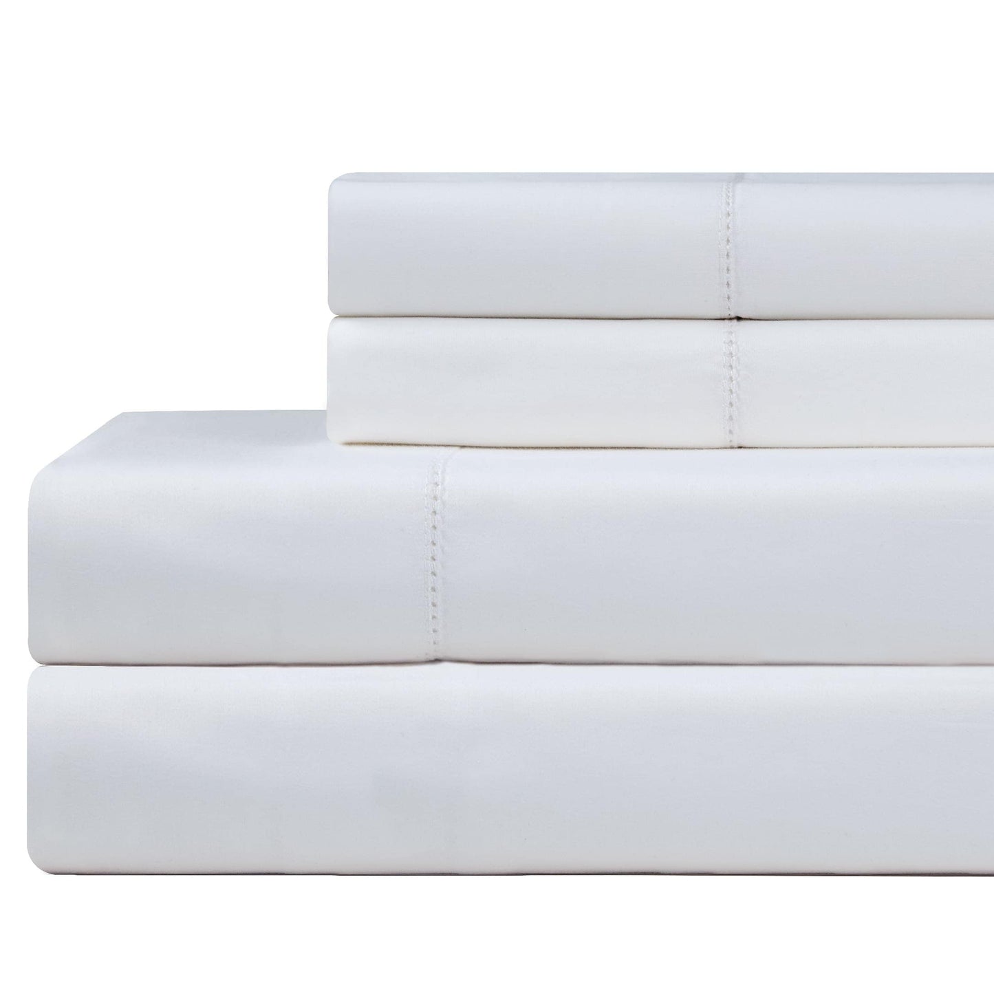 Celeste Home 610TC Pima Cotton Sateen Deep Pocket Sateen Bed Sheet Set