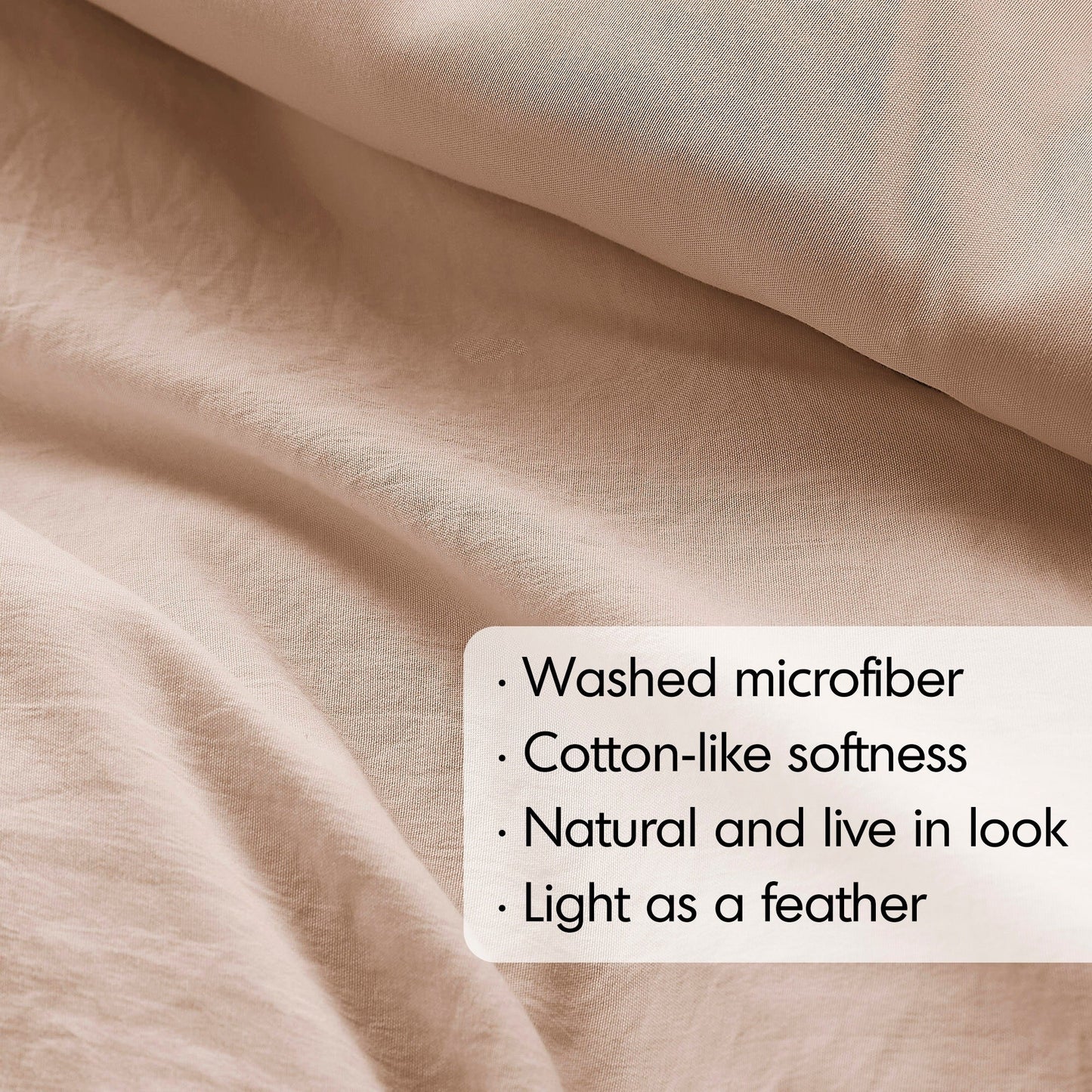 Chelsea Square Evans Pinch Pleated Soft Washed Boho Comforter Set