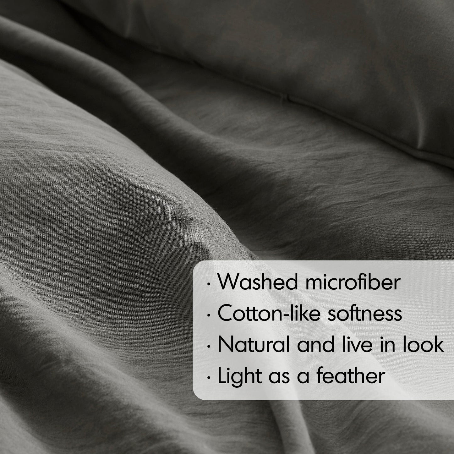 Chelsea Square Evans Pinch Pleated Soft Washed Boho Comforter Set