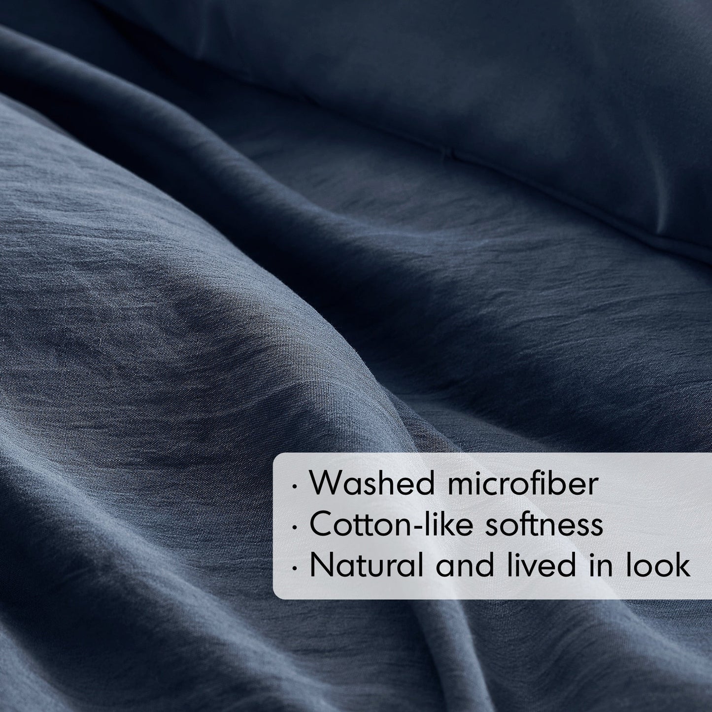 Chelsea Square Evans Pinch Pleated Soft Washed Boho Comforter Set