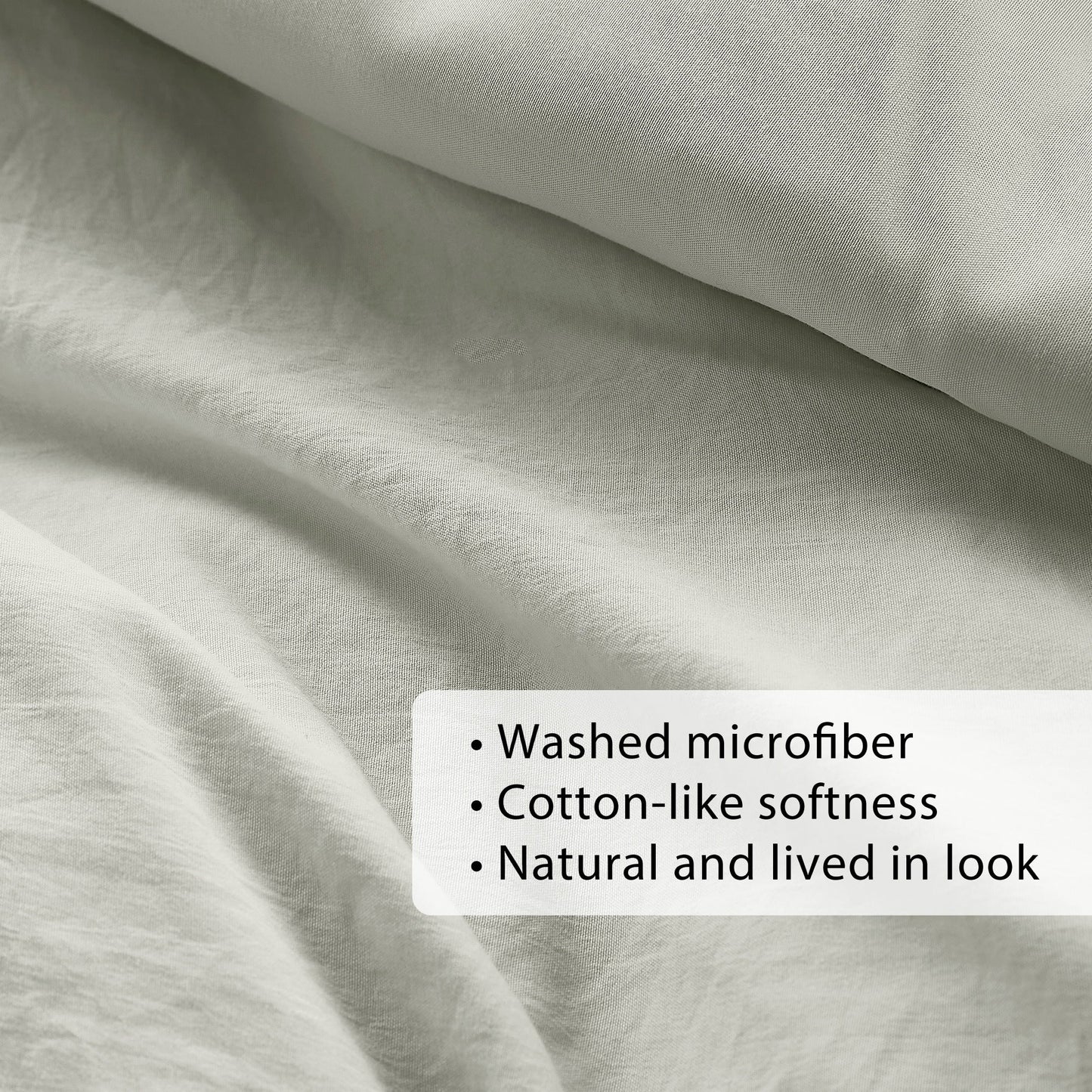 Chelsea Square Evans Pinch Pleated Soft Washed Boho Comforter Set