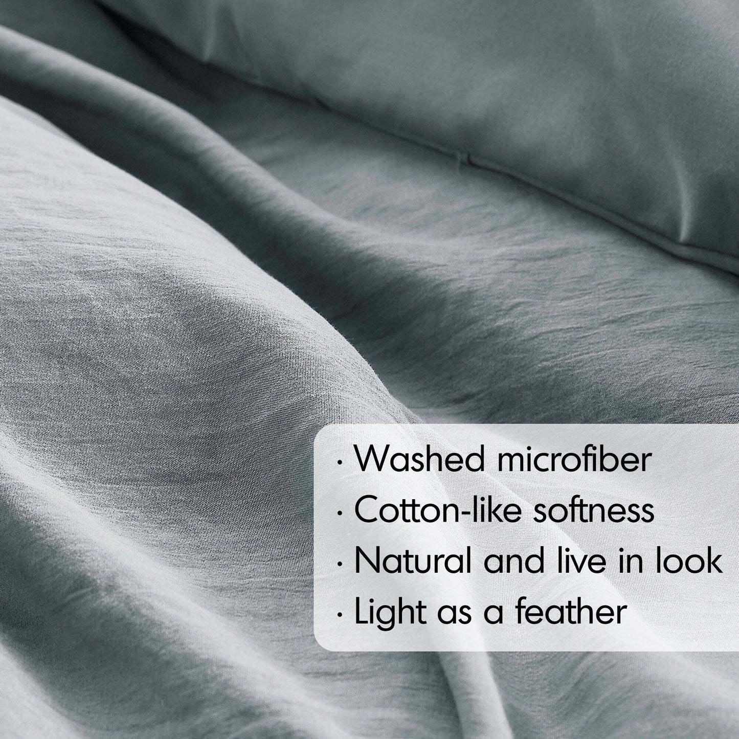 Chelsea Square Evans Pinch Pleated Soft Washed Boho Duvet Cover Set