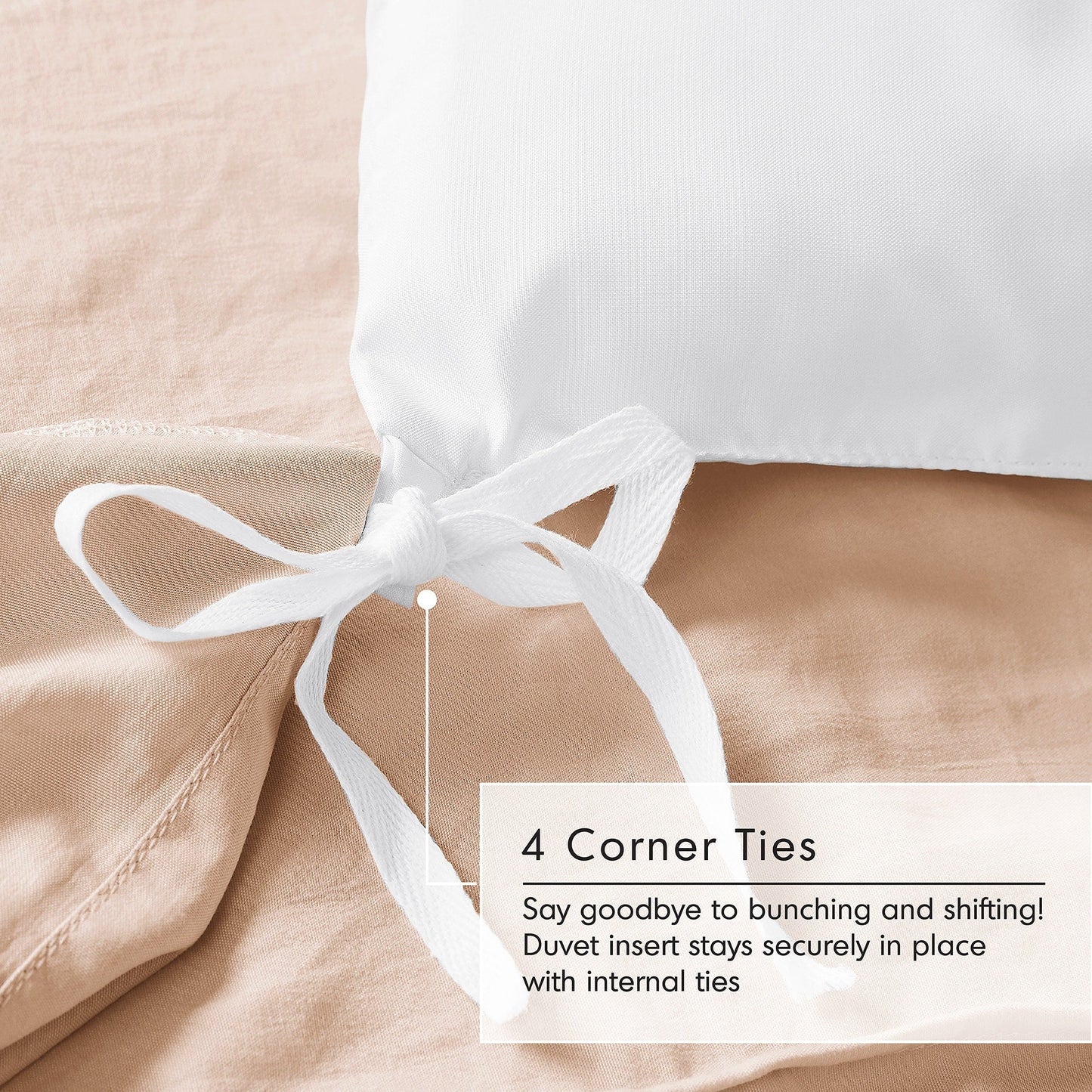 Chelsea Square Evans Pinch Pleated Soft Washed Boho Duvet Cover Set