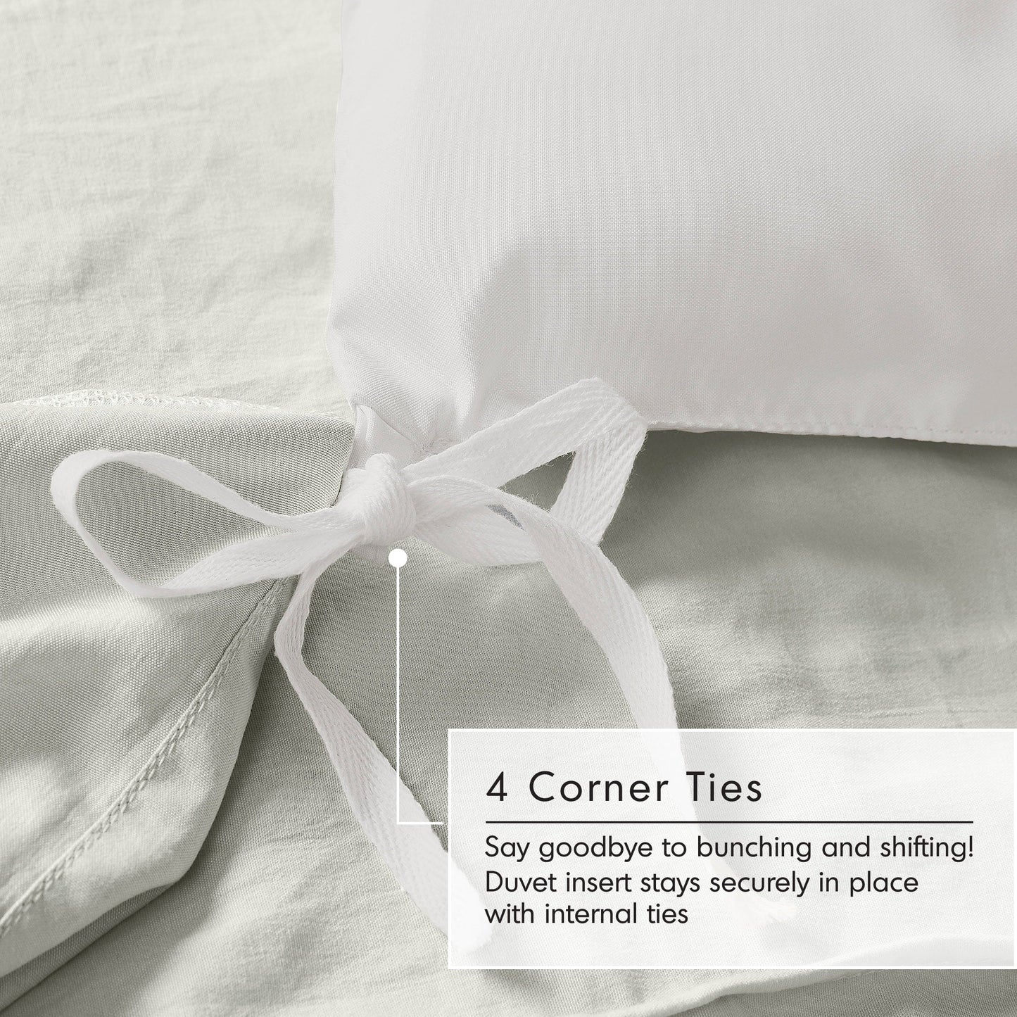 Chelsea Square Evans Pinch Pleated Soft Washed Boho Duvet Cover Set