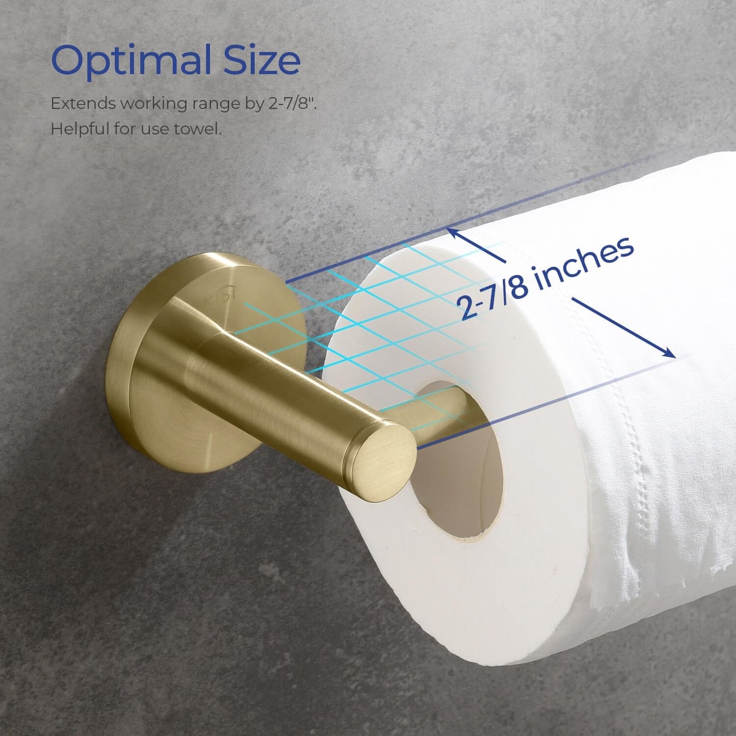 Circular Bathroom Toilet Paper Holder