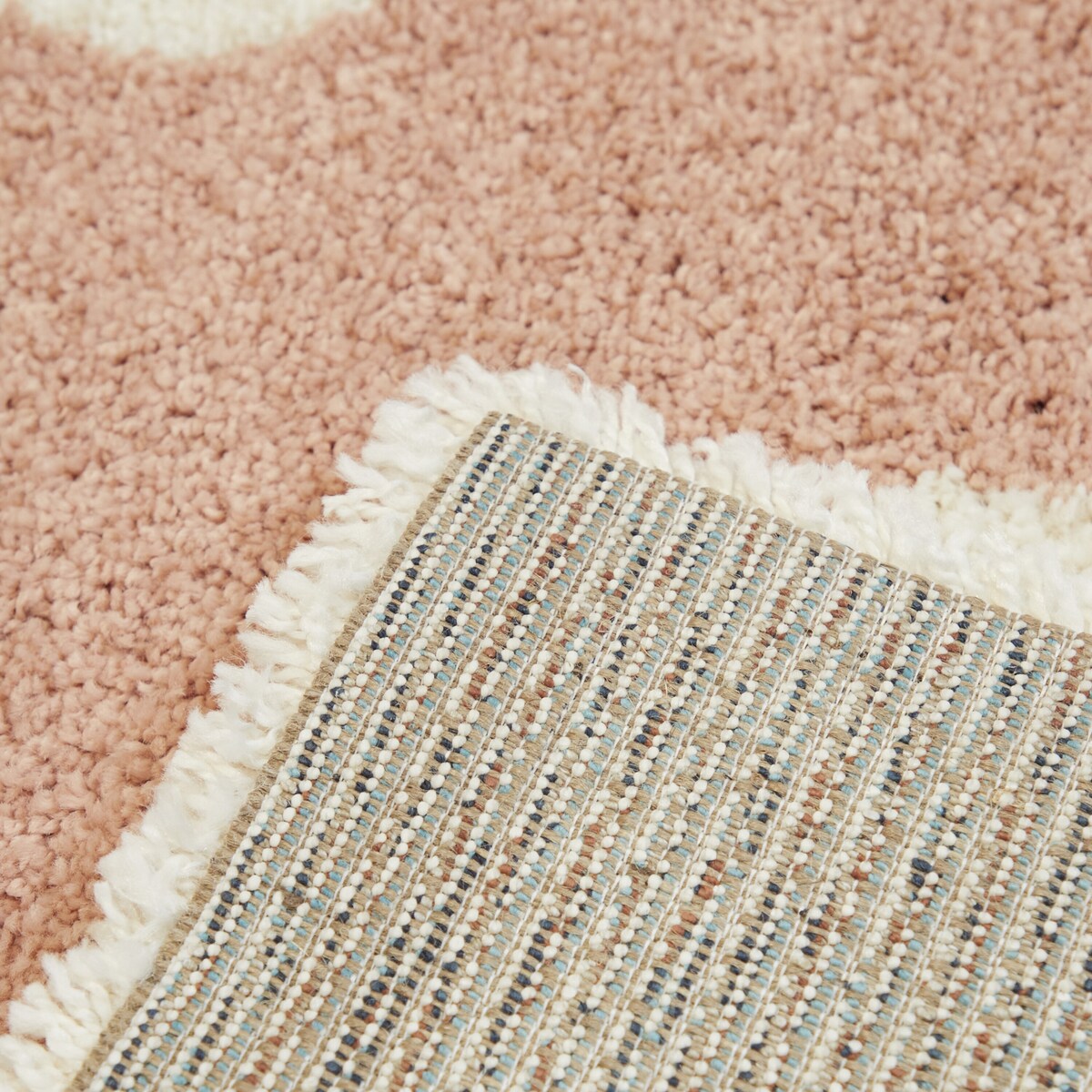 Mod-Tod Clouds Kids Shag Area Rug