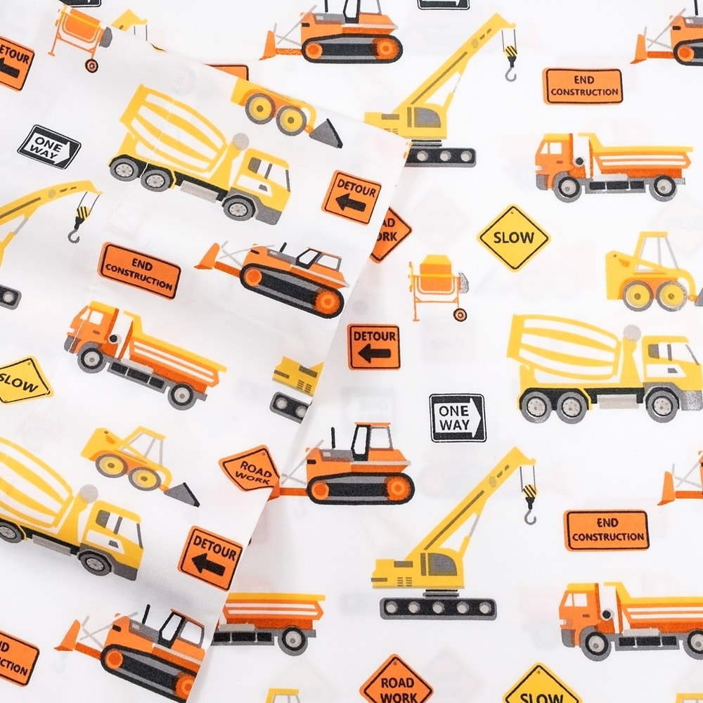 Construction Sheet Set by Sweet Home Collection - Multi
