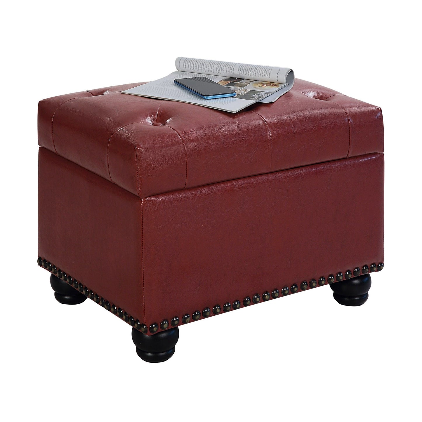 Convenience Concepts Designs4Comfort 5th Avenue Storage Ottoman