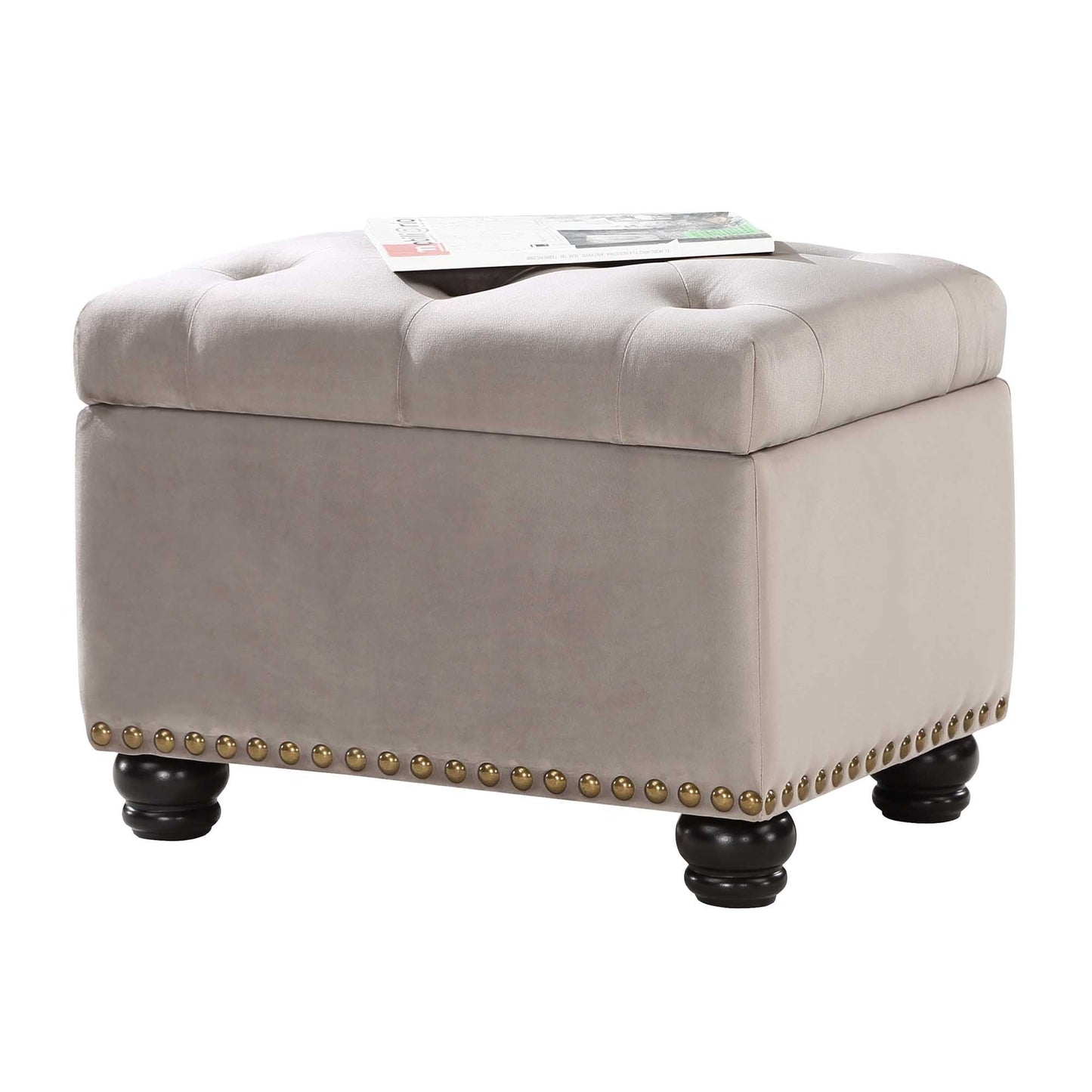 Convenience Concepts Designs4Comfort 5th Avenue Storage Ottoman