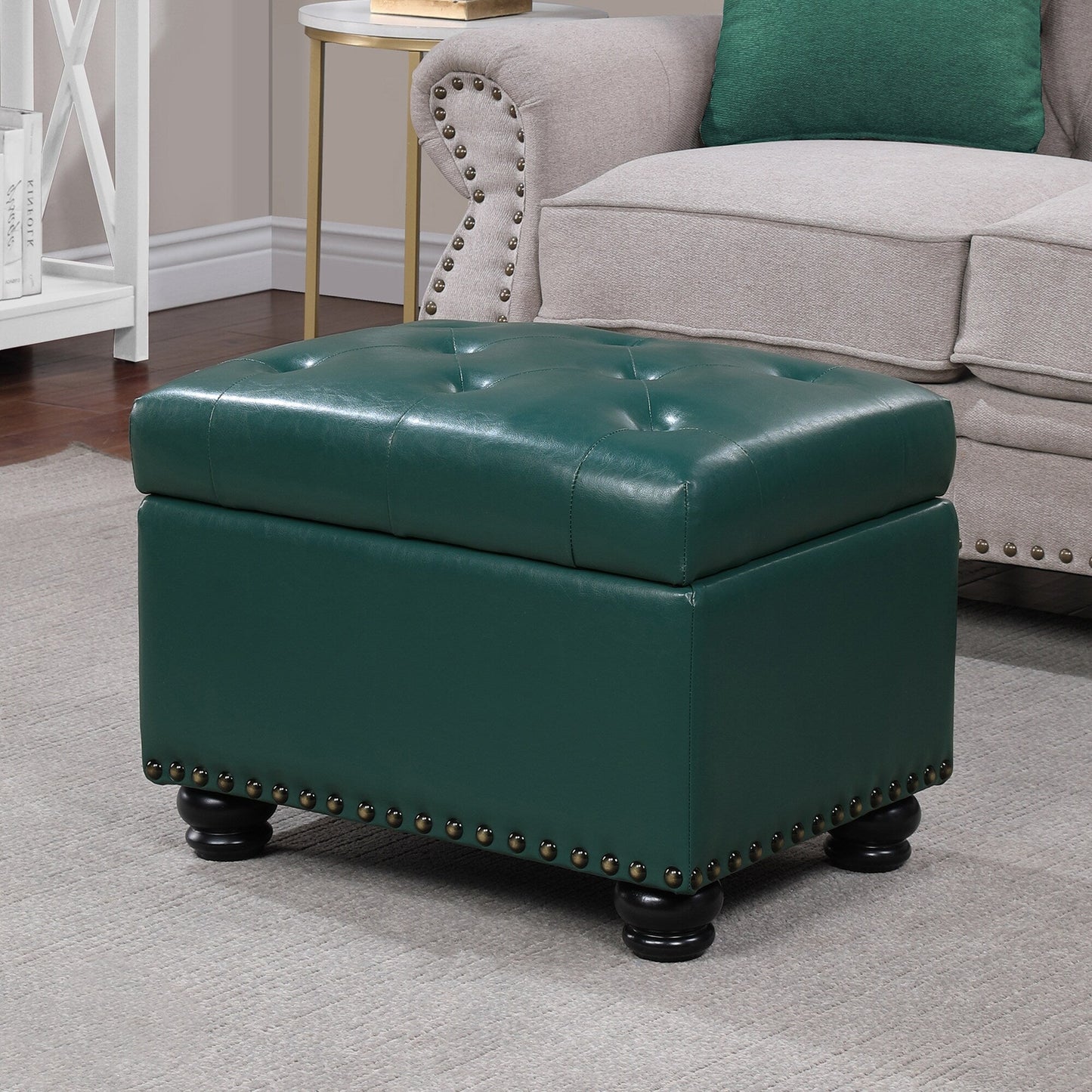 Convenience Concepts Designs4Comfort 5th Avenue Storage Ottoman