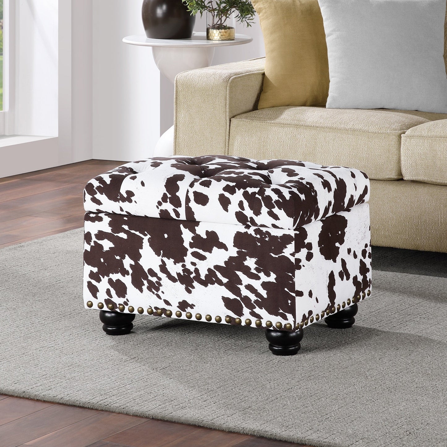 Convenience Concepts Designs4Comfort 5th Avenue Storage Ottoman