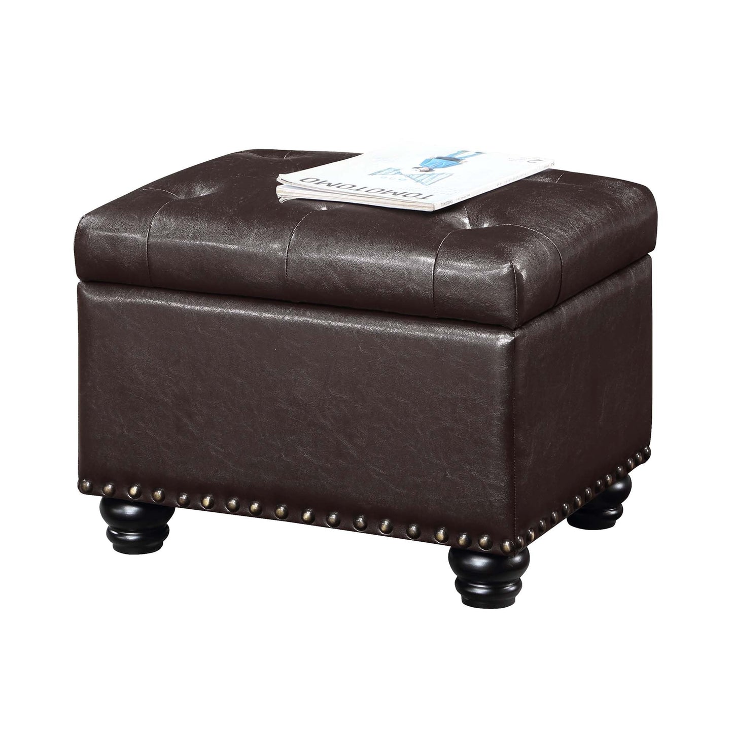 Convenience Concepts Designs4Comfort 5th Avenue Storage Ottoman