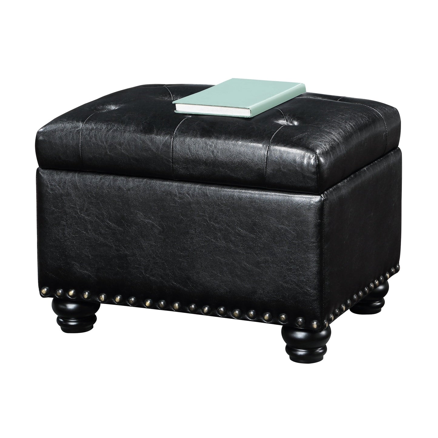 Convenience Concepts Designs4Comfort 5th Avenue Storage Ottoman