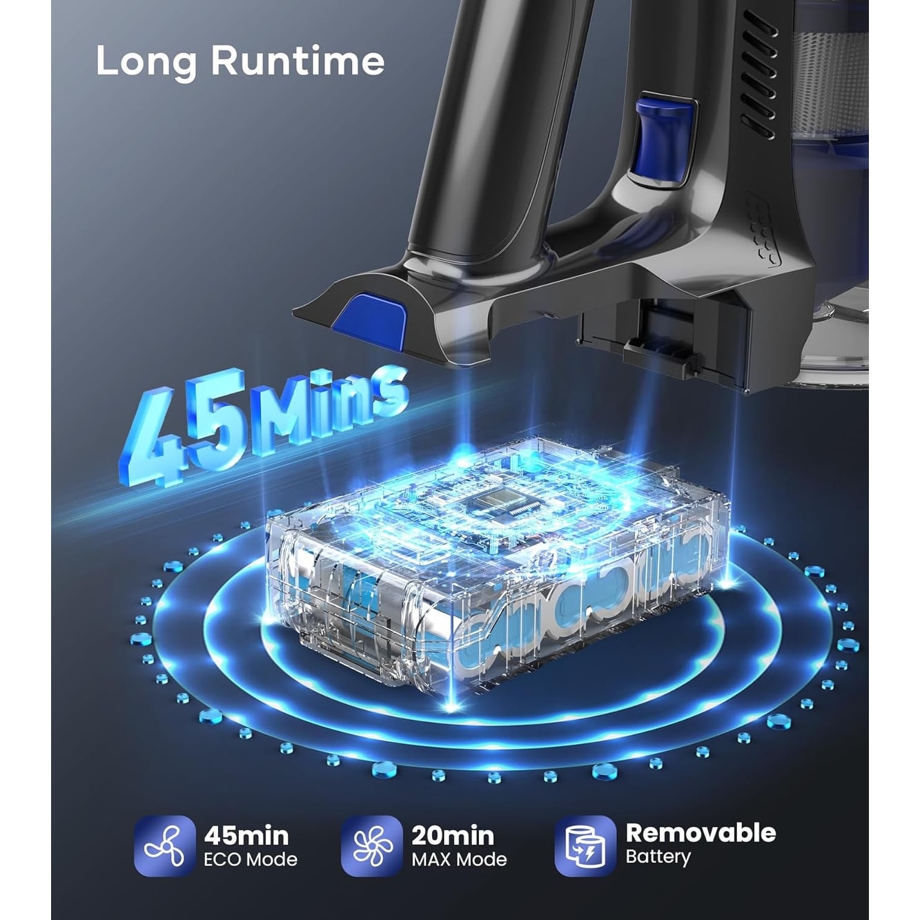 Cordless Vacuum Cleaner for Hardwood Floor Carpet Pet Hair - Cordless Vacuum Cleaner