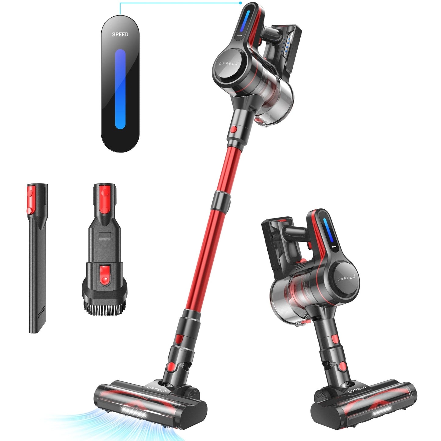 Cordless Vacuum Cleaner for Hardwood Floor Carpet Pet Hair - Cordless Vacuum Cleaner