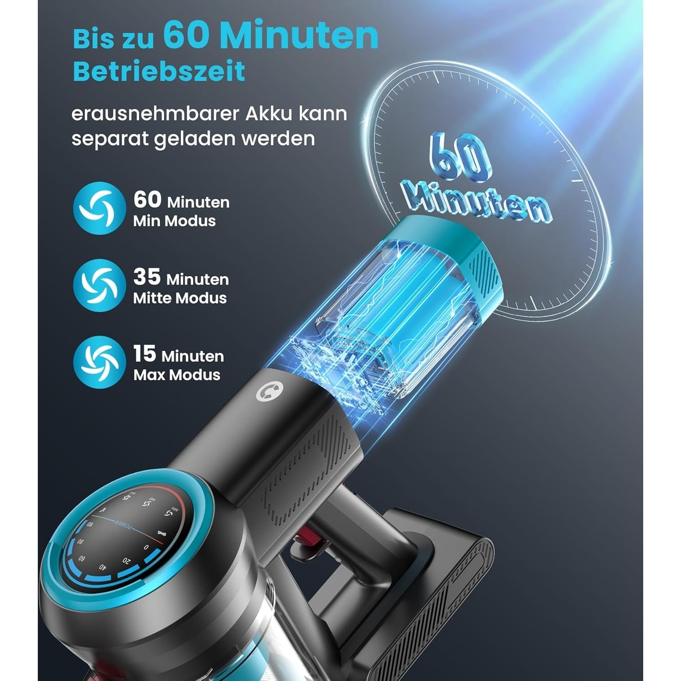 Cordless Vacuum Cleaner for Hardwood Floor Carpet Pet Hair - Cordless Vacuum Cleaner