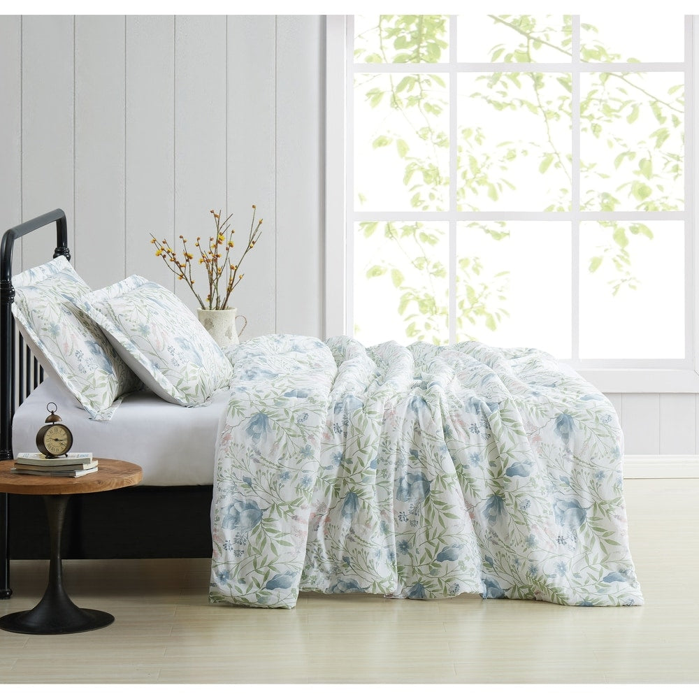 Cottage Classics Field Floral 3 Piece Comforter Set