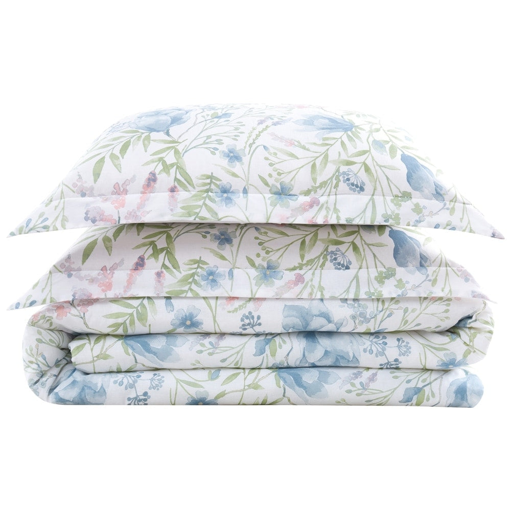 Cottage Classics Field Floral 3 Piece Comforter Set