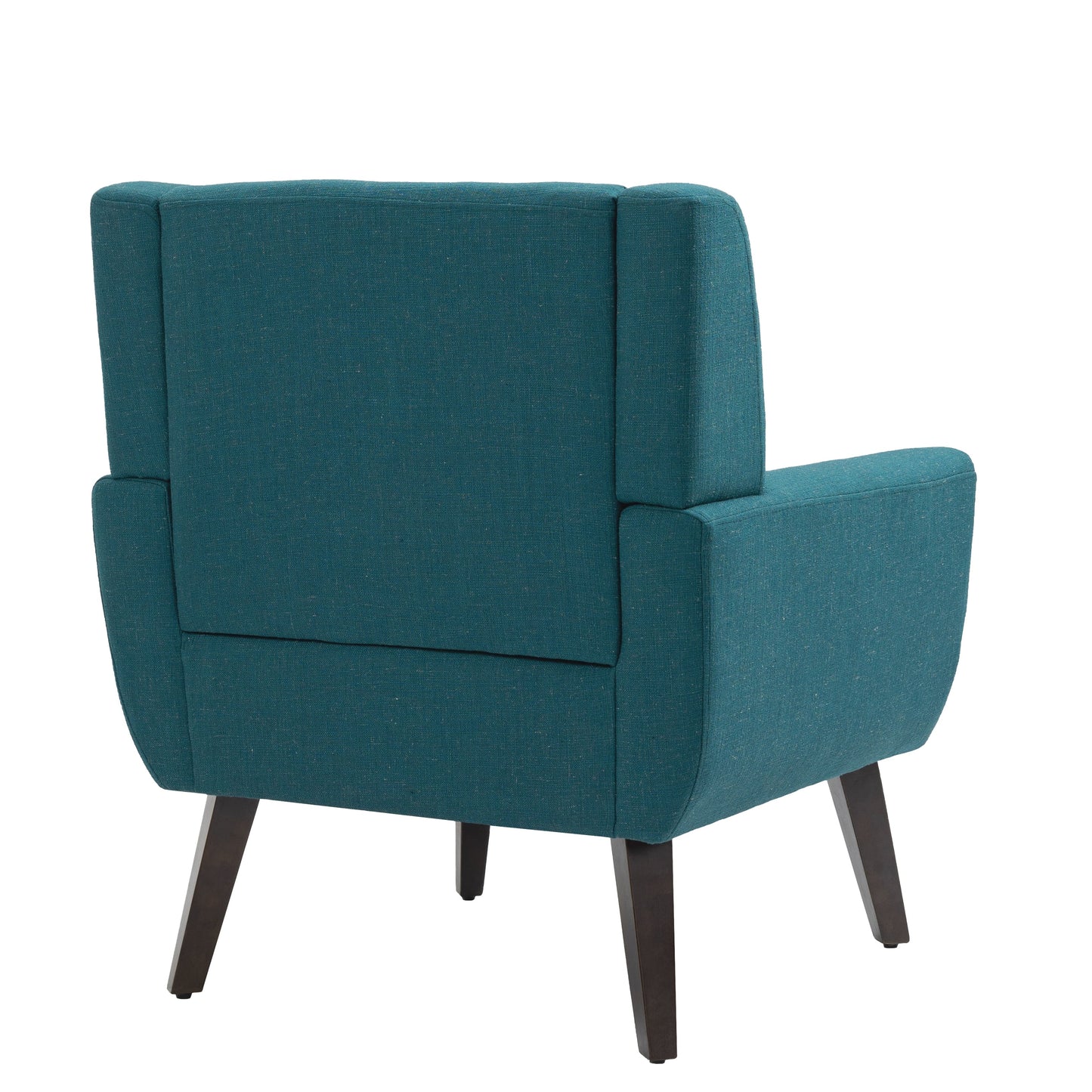 Cotton/ Linen Look Fabric Modern Accent Chair Armchair