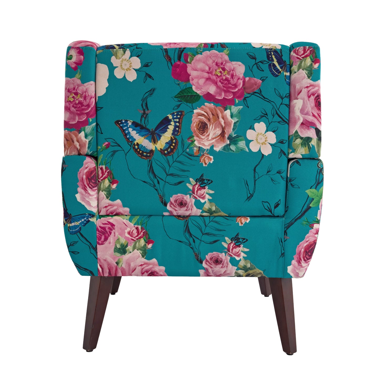 Cotton/ Linen Look Fabric Modern Accent Chair Armchair