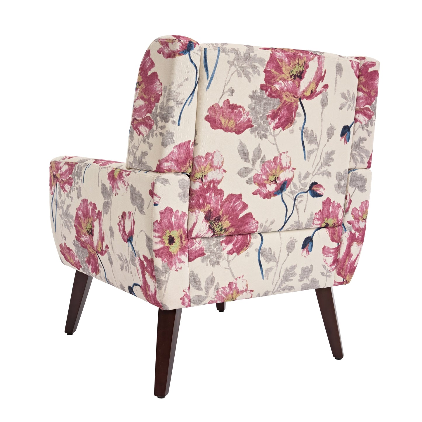 Cotton/ Linen Look Fabric Modern Accent Chair Armchair
