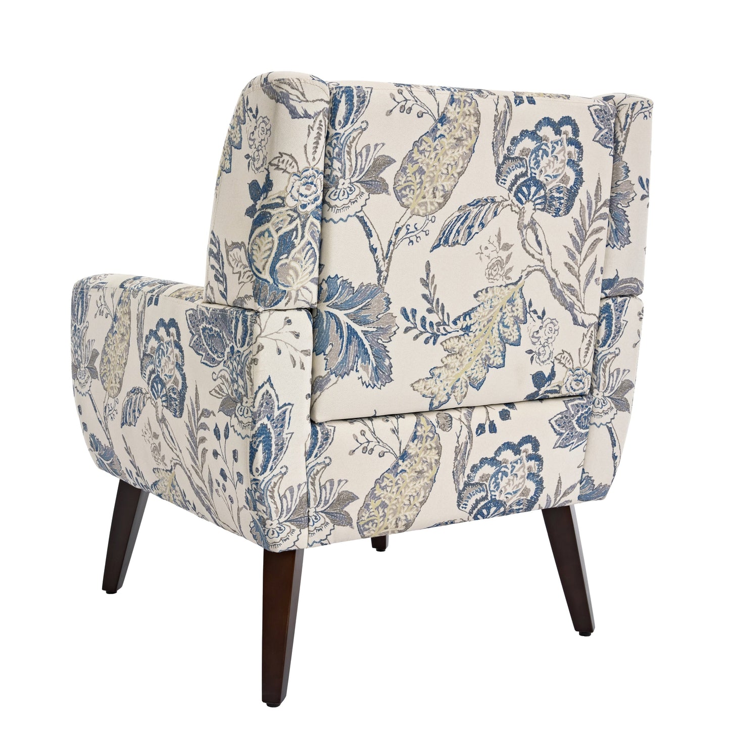 Cotton/ Linen Look Fabric Modern Accent Chair Armchair