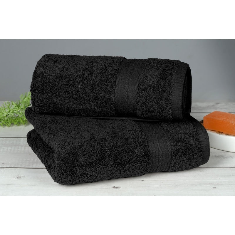 Cotton 600GSM Bathroom Hand Towel 18X28 Inch by Ample Decor