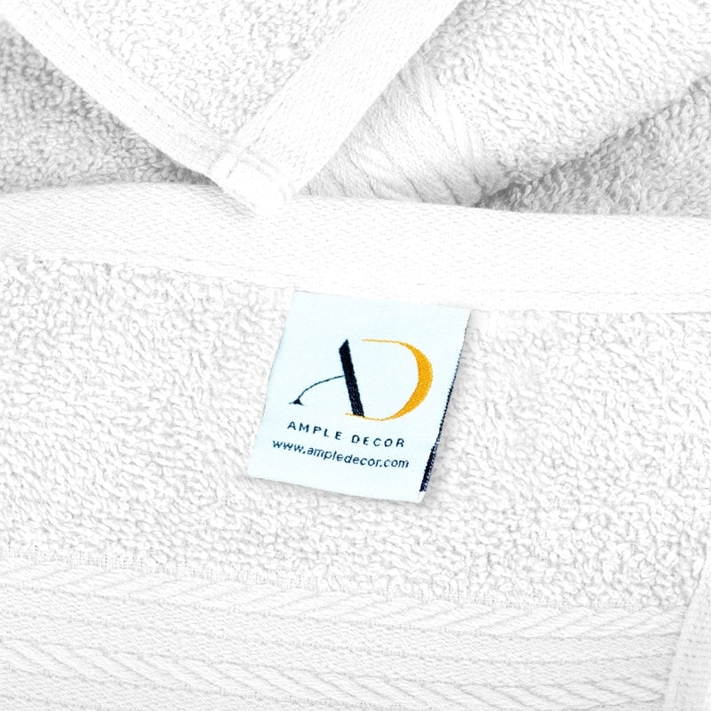 Cotton 600GSM Bathroom Hand Towel 18X28 Inch by Ample Decor
