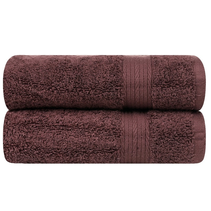 Cotton 600GSM Bathroom Hand Towel 18X28 Inch by Ample Decor