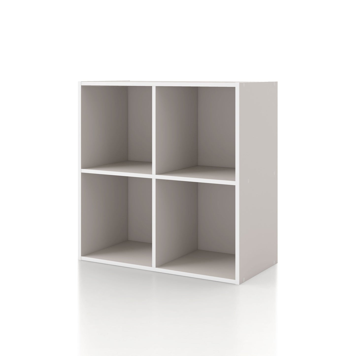 DH BASIC Modern Wood Customizable Stackable Storage Organizer - Cube Shelves, Drawer Cabinet, Bookcase with Doors by Denhour