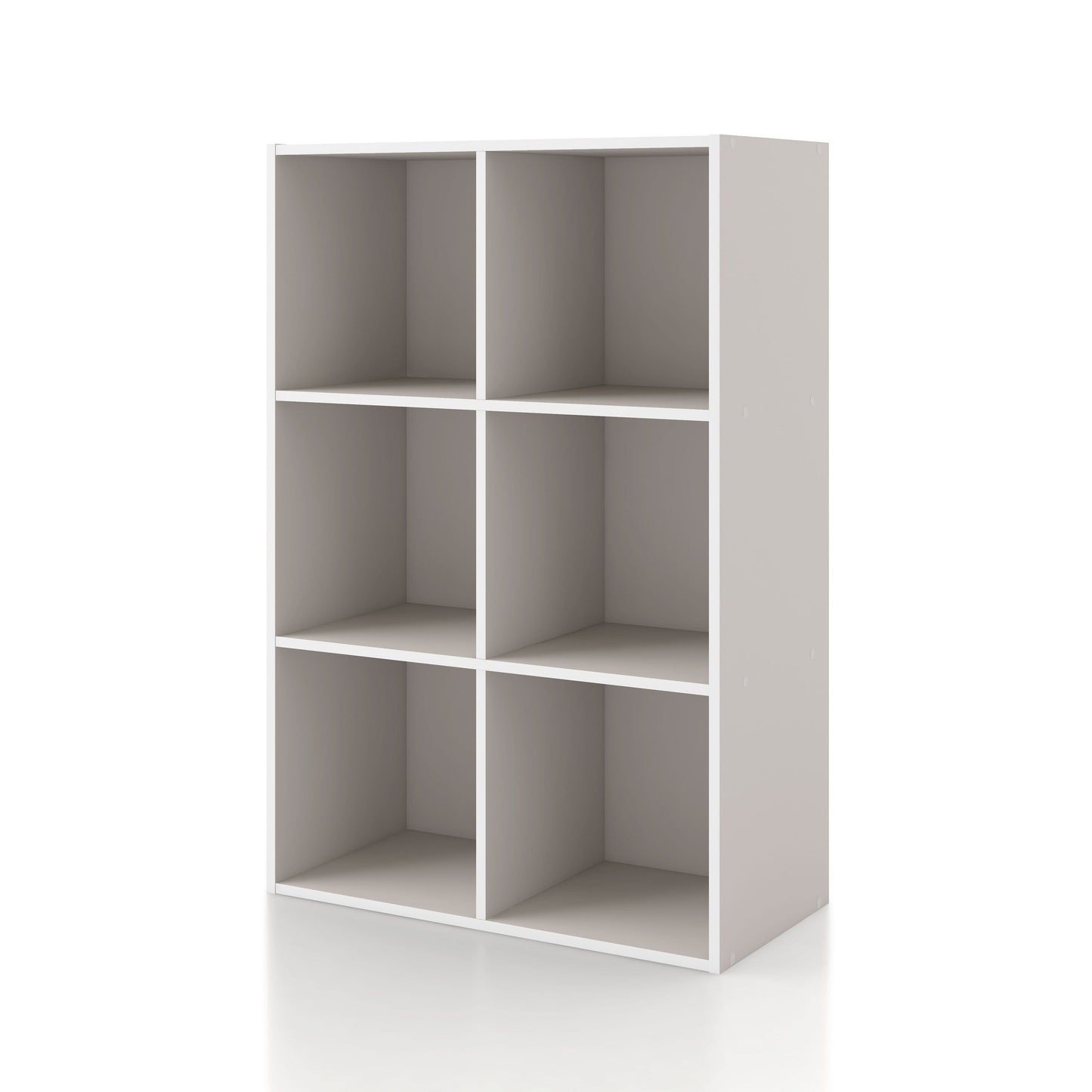 DH BASIC Modern Wood Customizable Stackable Storage Organizer - Cube Shelves, Drawer Cabinet, Bookcase with Doors by Denhour