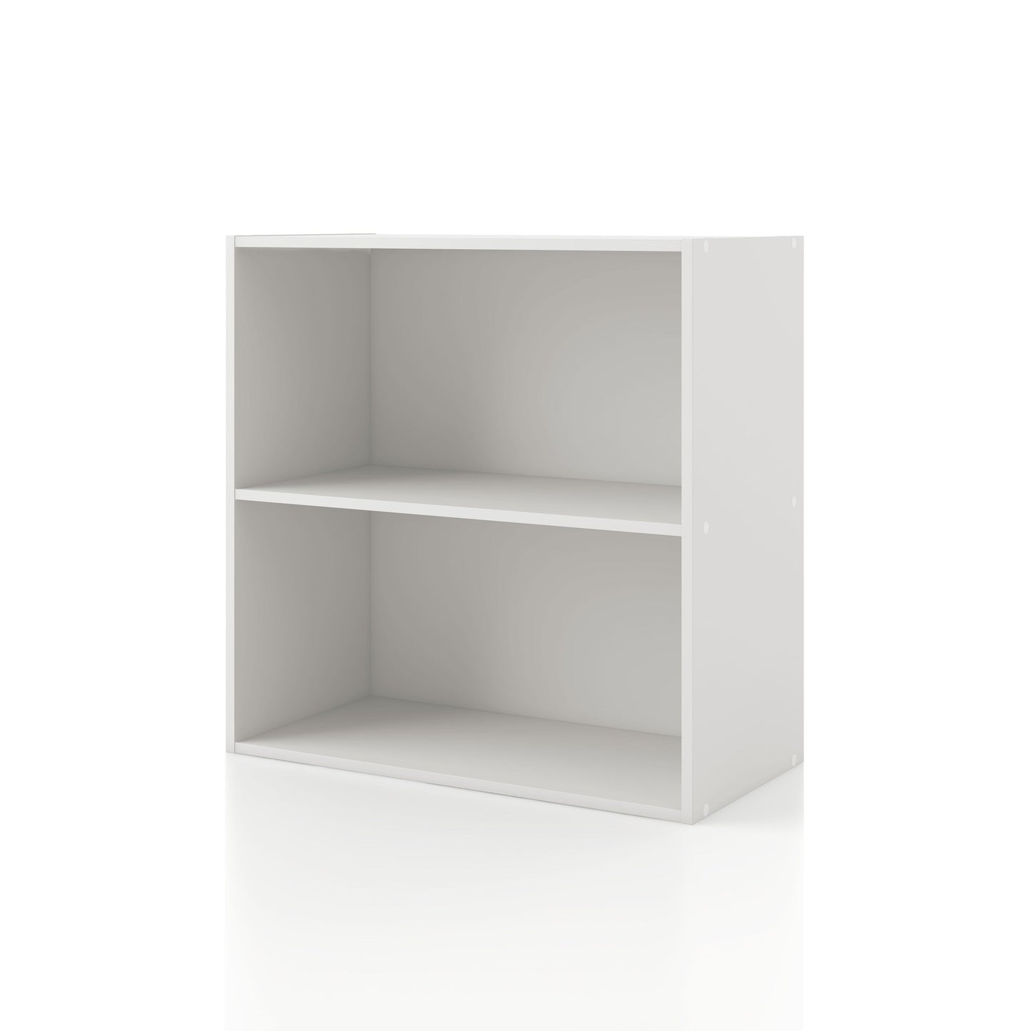 DH BASIC Modern Wood Customizable Stackable Storage Organizer - Cube Shelves, Drawer Cabinet, Bookcase with Doors by Denhour