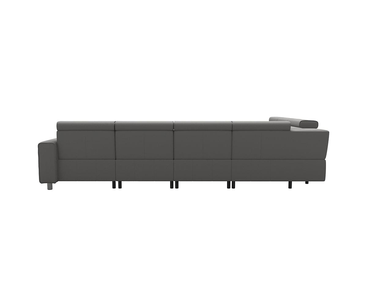 Canapé sectionnel inclinable électrique Stressless® Emily en cuir - Grand