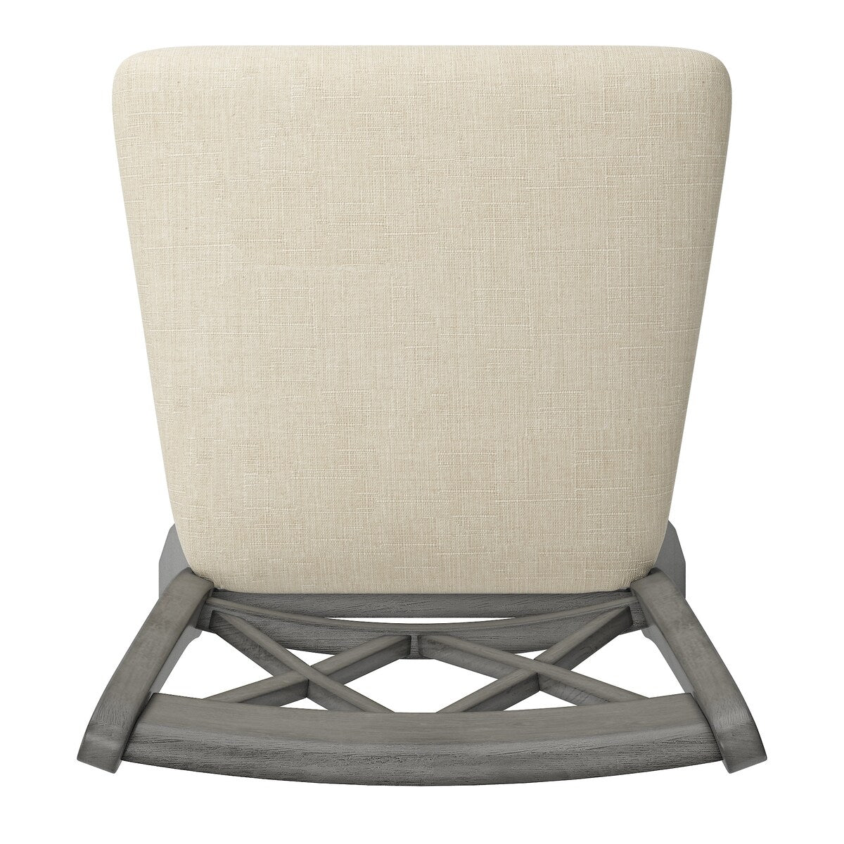 Eleanor Double X Back Wood Swivel Bar Stool by iNSPIRE Q Classic