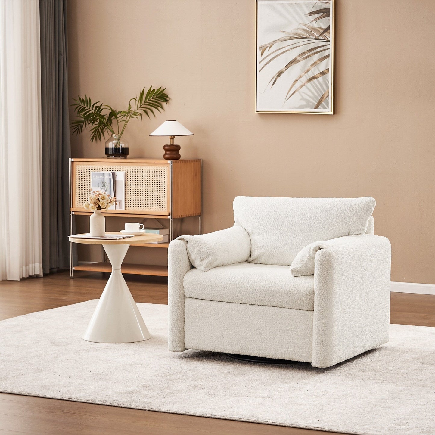 GDFStudio - Canapé Chloé confortable en chenille - Ensemble de canapés rembourrés modernes
