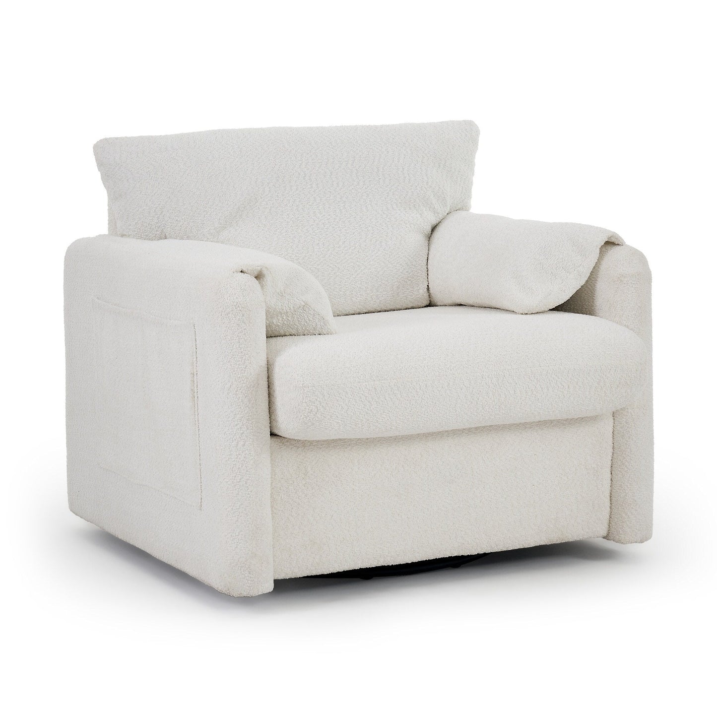 GDFStudio - Canapé Chloé confortable en chenille - Ensemble de canapés rembourrés modernes