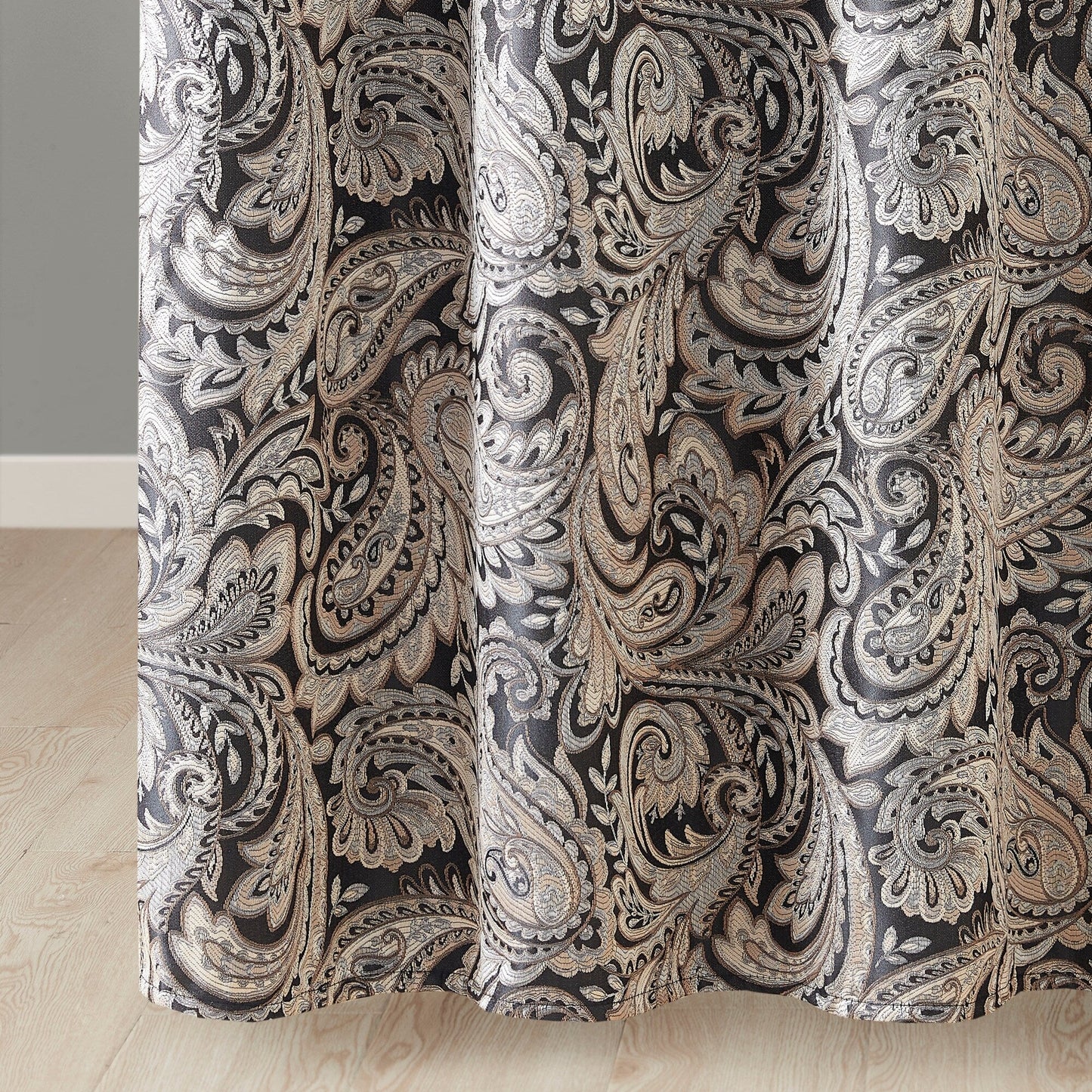 Madison Park Aubrey Jacquard Shower Curtain