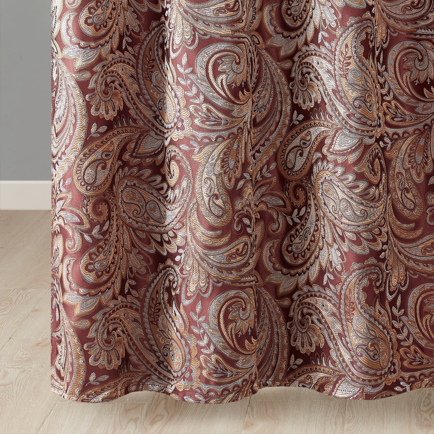 Madison Park Aubrey Jacquard Shower Curtain