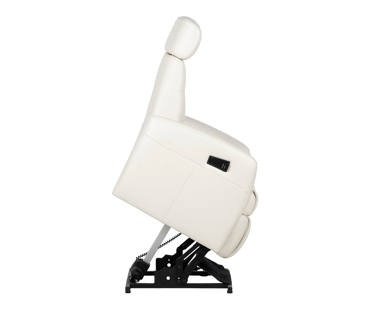 Fauteuil inclinable électrique en cuir Norrell Lift