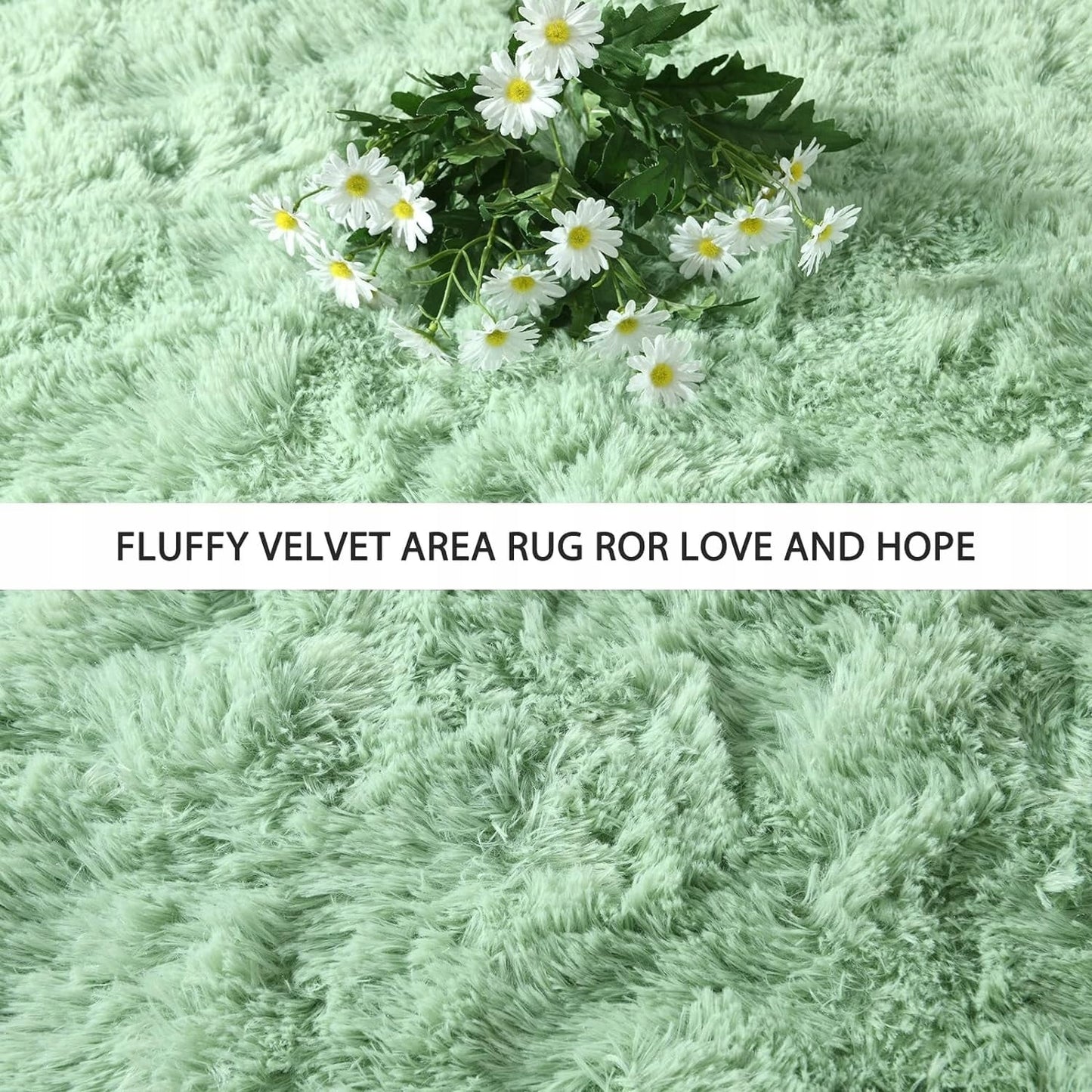 Large Size Home Decor Carpet Washable Nursery Area Rug - 8' x 10'