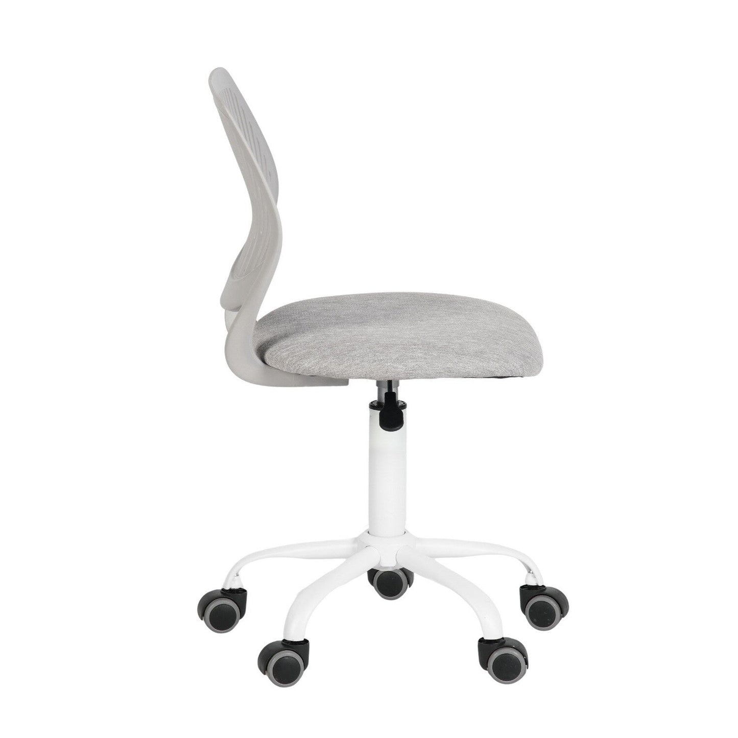 HomyLin Armless Swivel Kids Desk Chair with Mesh Padded Seating