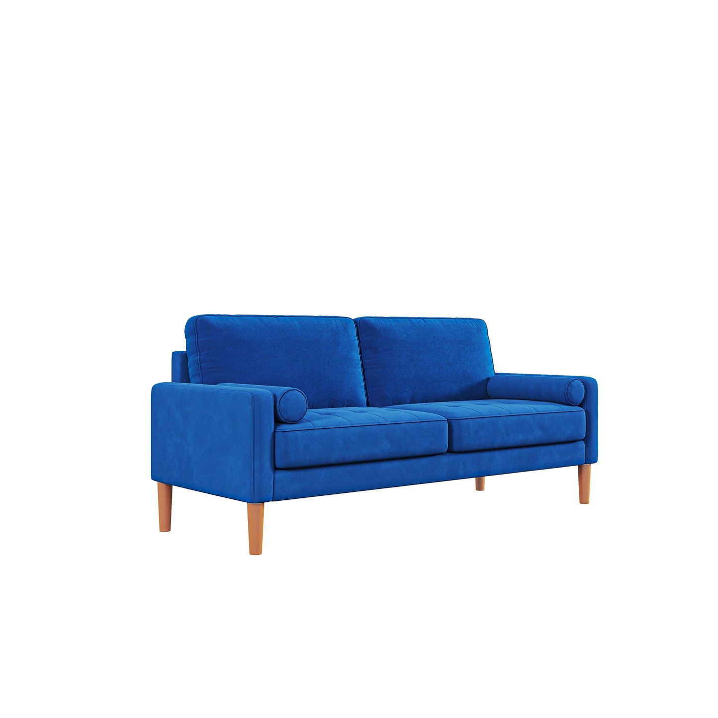 Canapé 3 places avec pieds en bois massif - 29,90 x 67,70 x 33,07