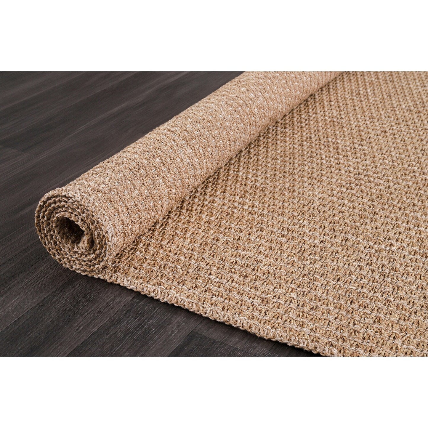 Beverly Rug Easy Clean Non Shedding Jute Rug