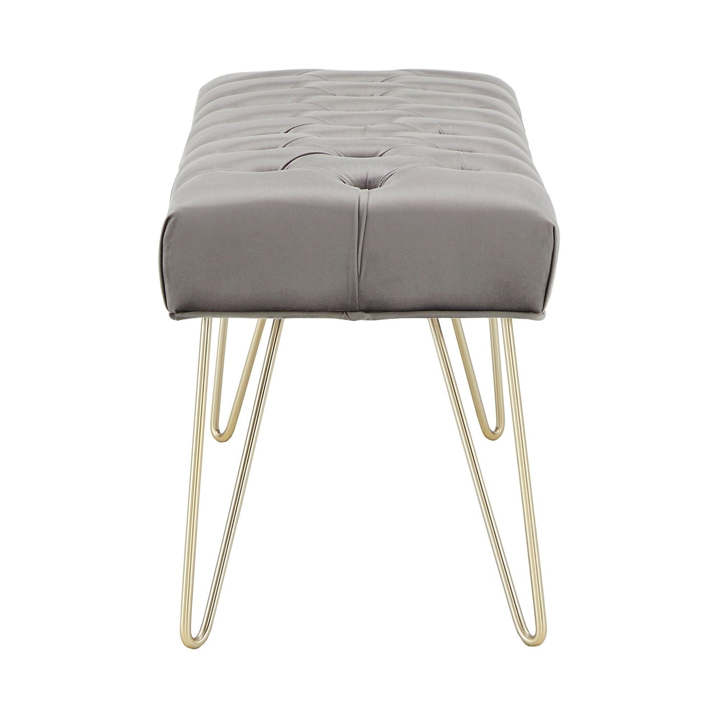 Klaus Velvet Tufted Bench by iNSPIRE Q Bold