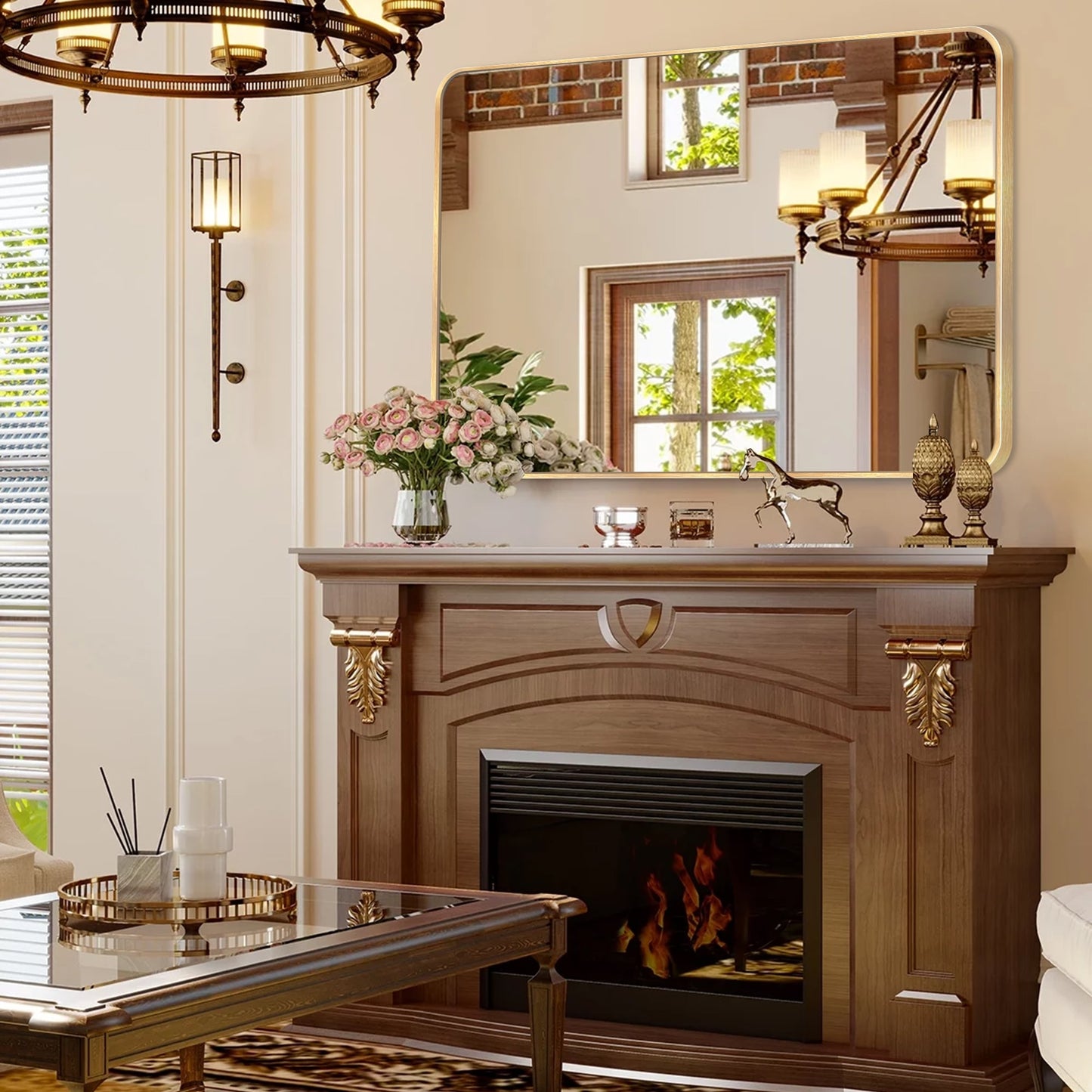 Modern Full Length Floor Mirror Freestanding Mirror