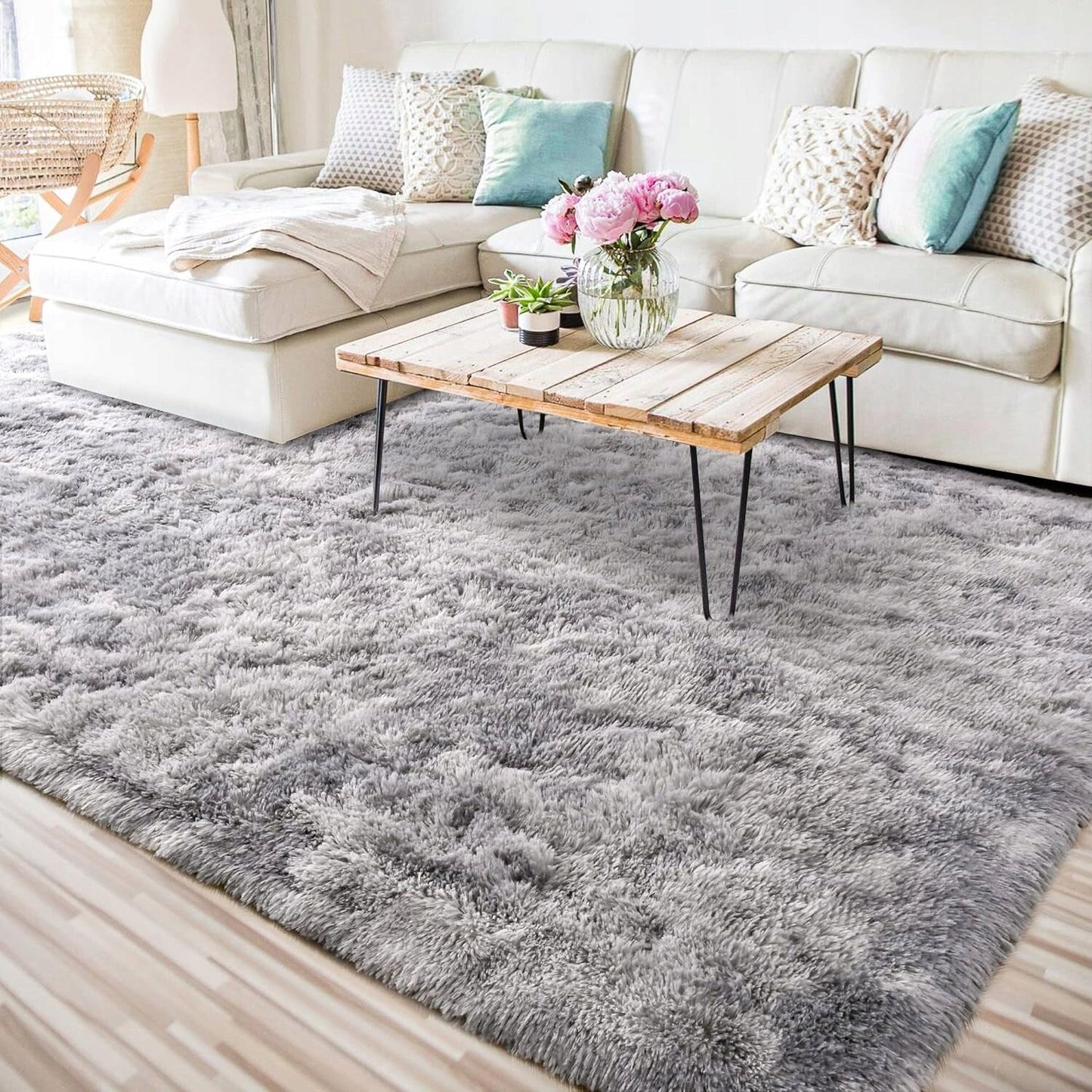 Large Size Home Decor Carpet Washable Nursery Area Rug - 8' x 10'