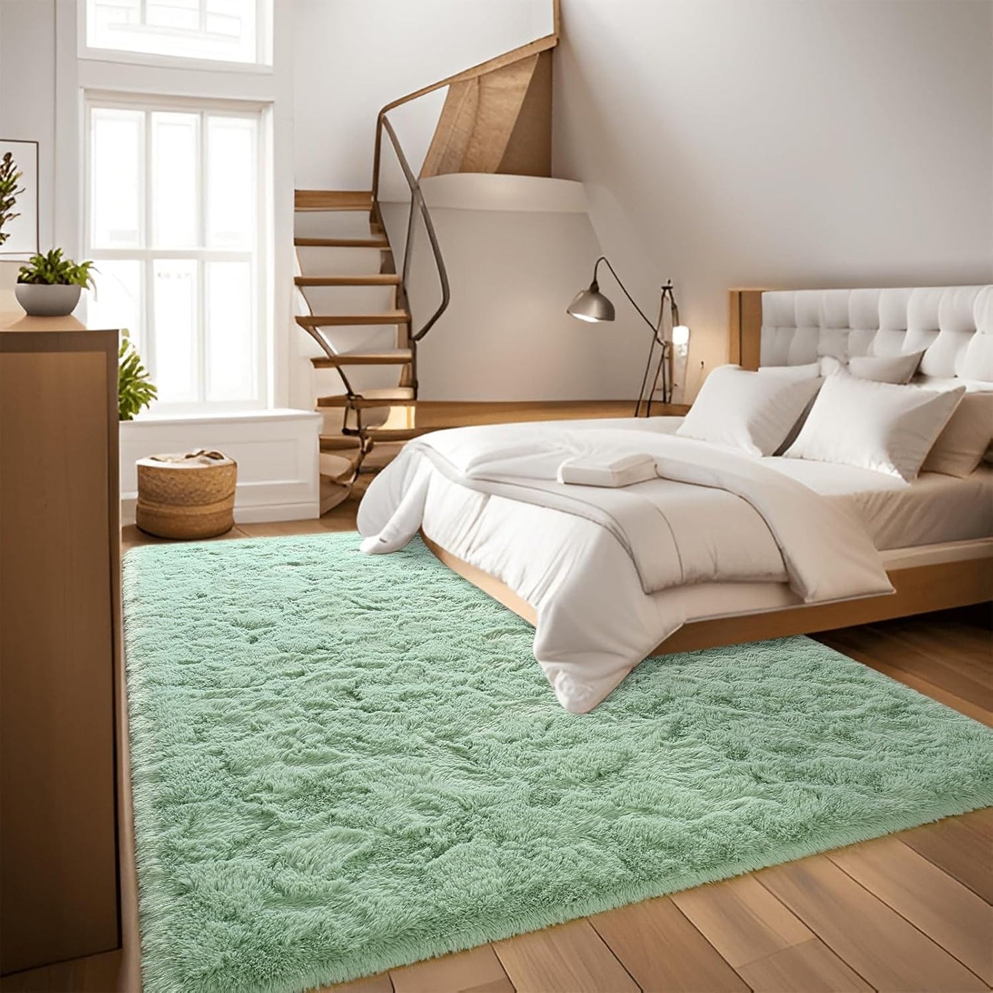 Large Size Home Decor Carpet Washable Nursery Area Rug - 8' x 10'