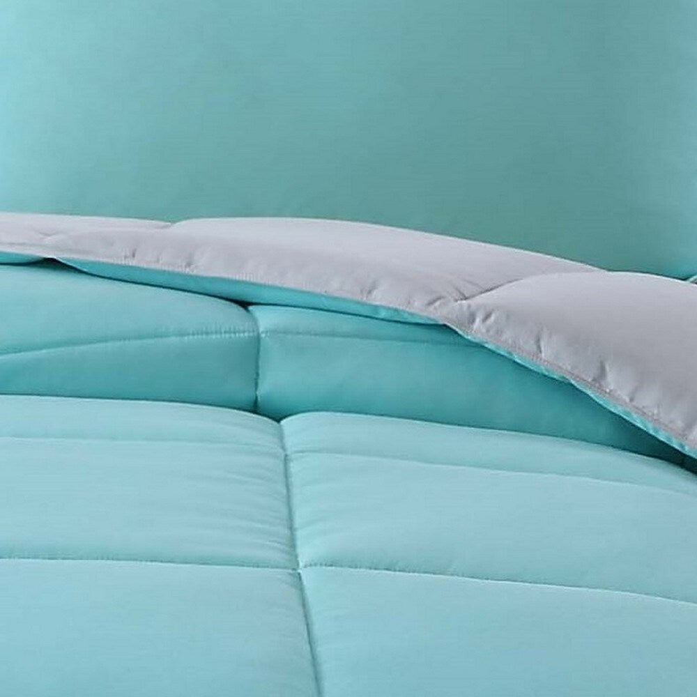 My World Solid Reversible 3-piece Comforter Set