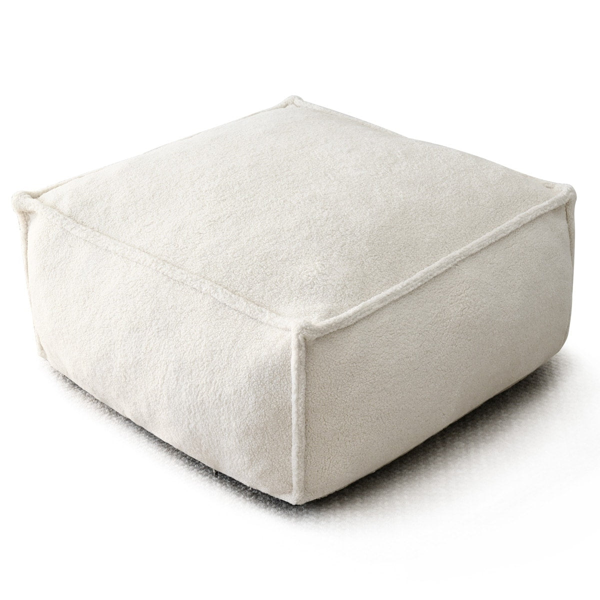 Canapé paresseux en forme de pouf avec mousse à mémoire de forme