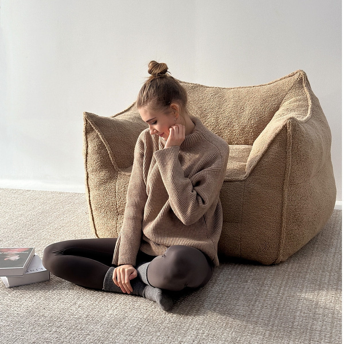 Canapé paresseux Canapé de salon Canapé pouf Fauteuil